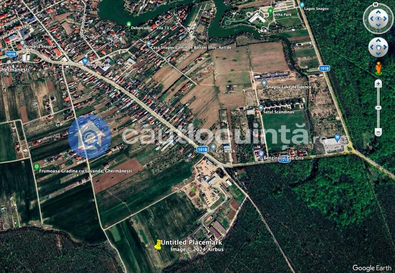 Teren Construcții intravilan de 2920 mp, în Ghermănești