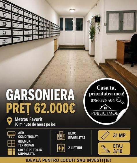 Garsonieră semidecomandată în Drumul Taberei