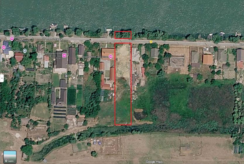 Teren de 2000 mp, în Caraorman
