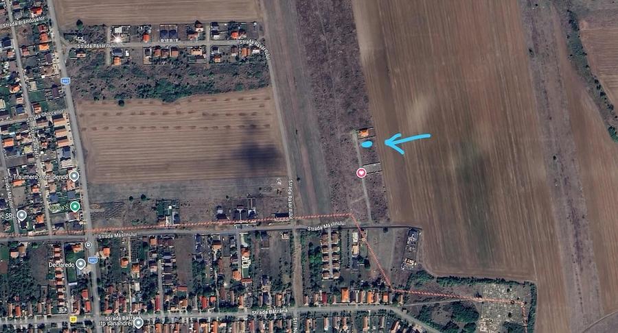 Teren de 700 mp, în Sânandrei