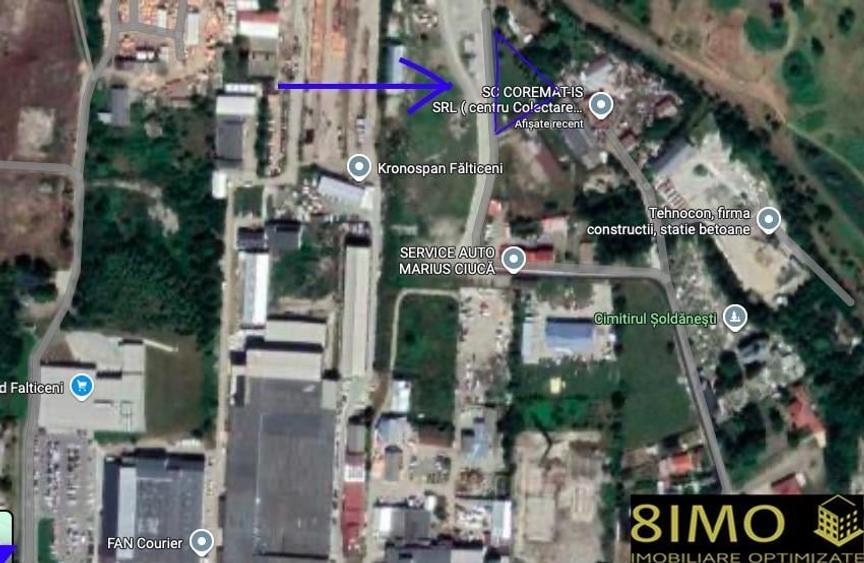 Teren Construcții intravilan de 1400 mp, în Fălticeni