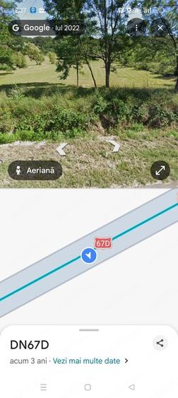 Teren de 10000 mp, în Apa Neagră