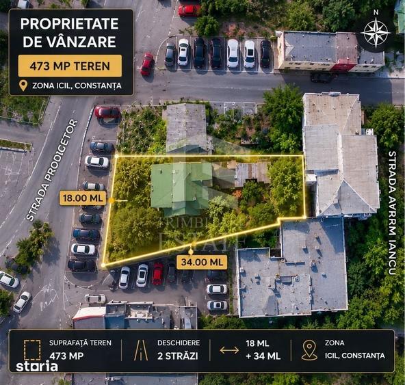 Teren de 473 mp, în ICIL