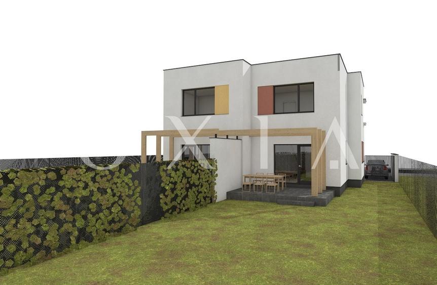 Duplex cu 3 camere cu Canalizare în Moșnița Nouă