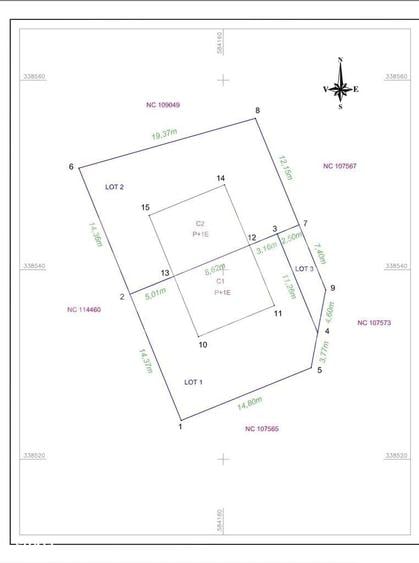 Prima inchiriere, vila Otopeni, teren - 255 mp, 2 locuri de parcare - 18