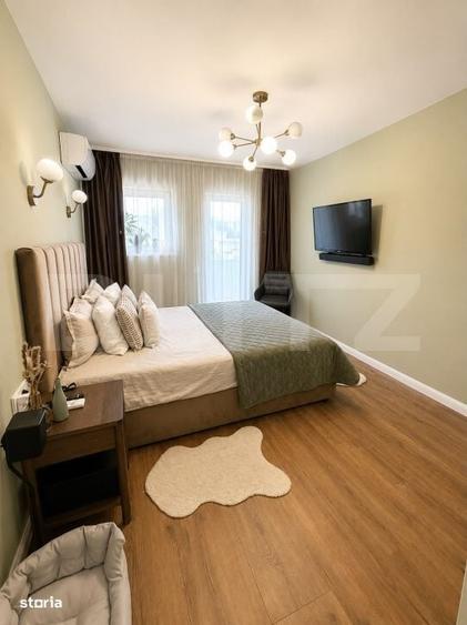 Apartament cu 3 camere semidecomandat în Baciu