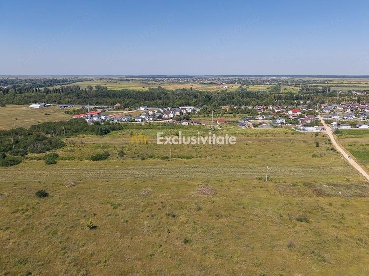 Teren de 7000 mp, în Joița
