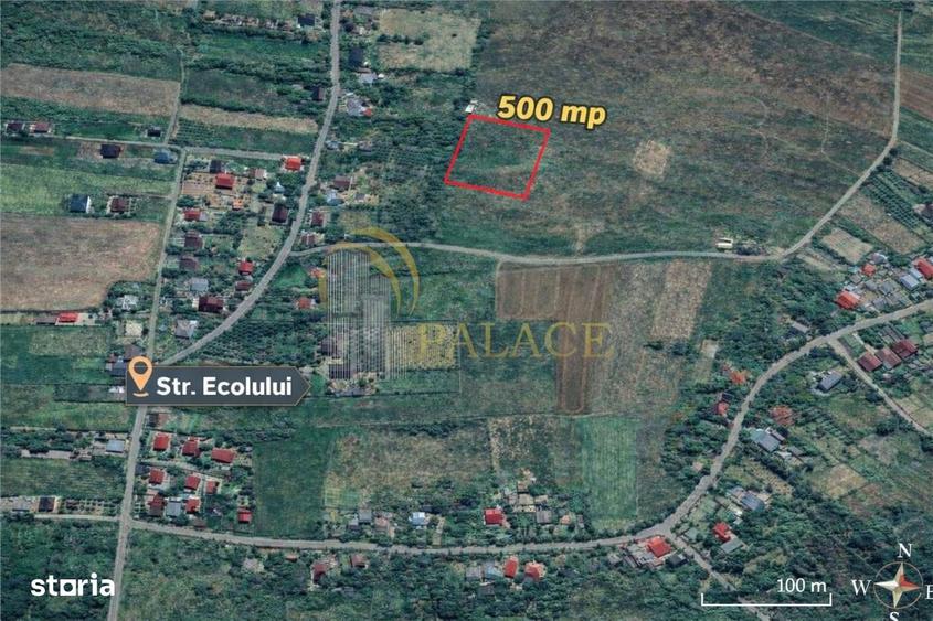 Teren de 500 mp, în Ciurea