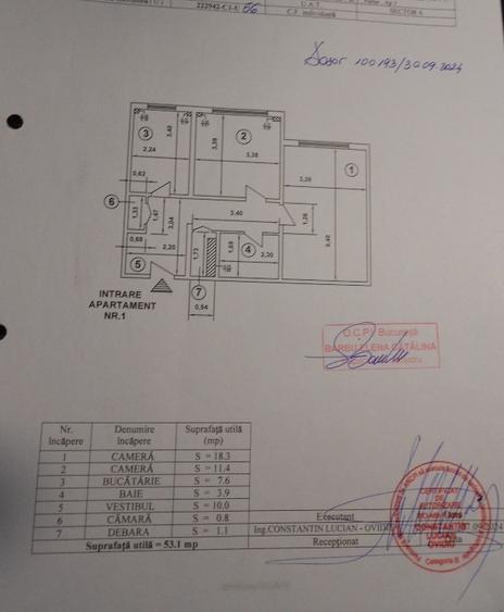 Apartament cu 2 camere decomandat, mobilat în Gorjului