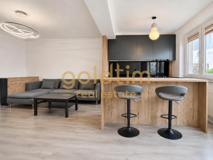 Apartament cu 2 camere semidecomandat, mobilat în Pipera