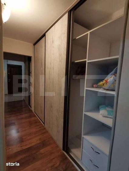 Apartament cu 3 camere, mobilat în Micro 13