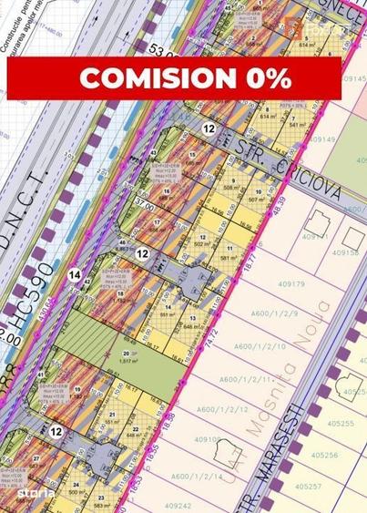 Comision 0% Parcele teren de vanzare, pentru case - Mosnita Noua - 1