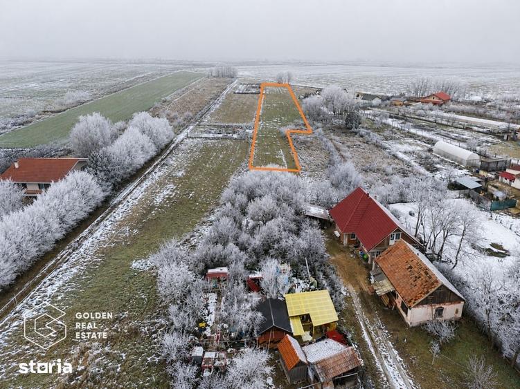 Teren de 2600 mp, în Șofronea
