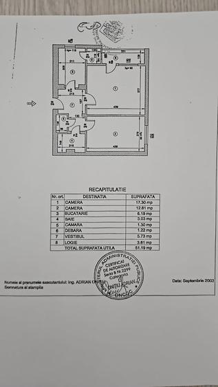 Apartament cu 2 camere decomandat în Dristor