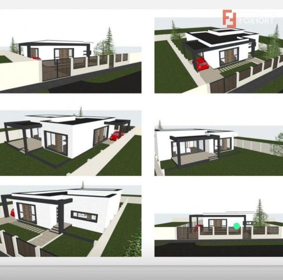 Casă individuală cu 3 camere cu Teren 500 Mp în Remetea Mare