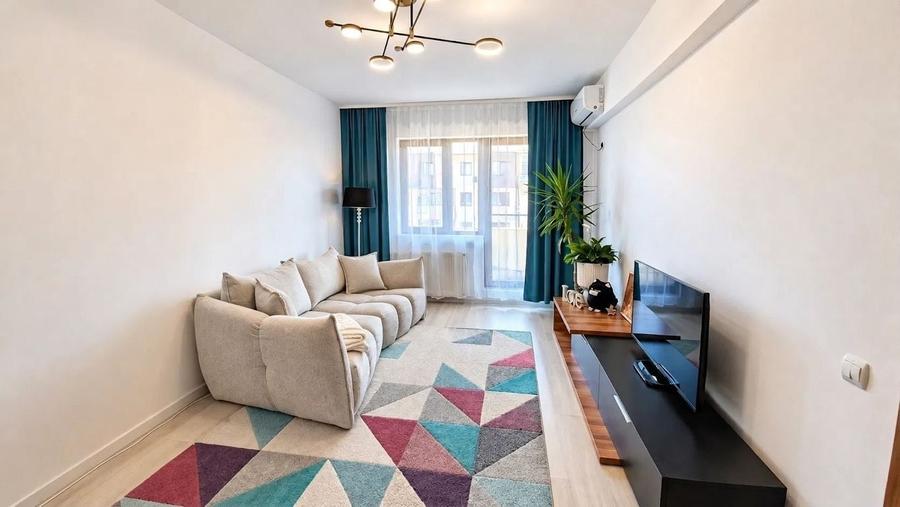 Apartament cu 2 camere decomandat, mobilat în Rahova