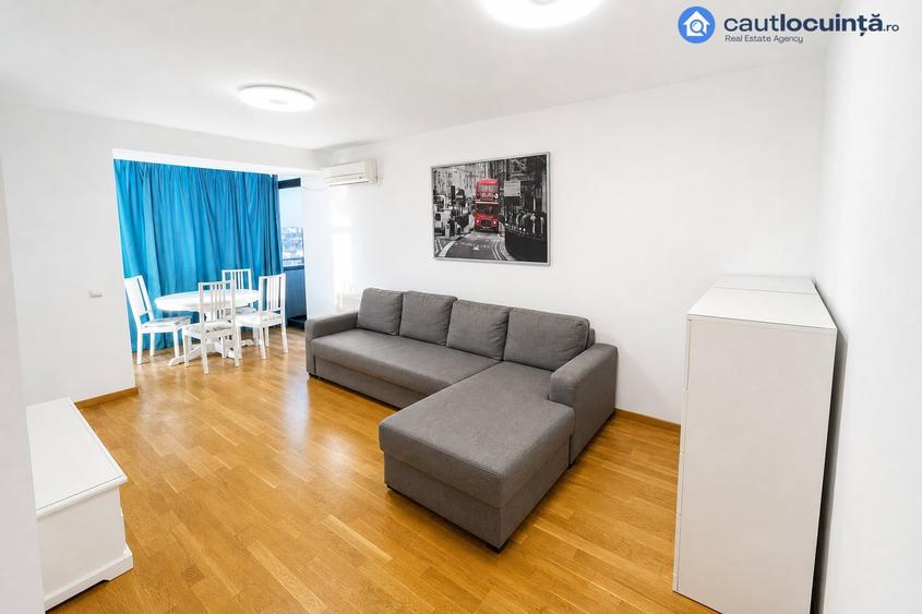 Apartament cu 2 camere semidecomandat, mobilat în Berceni