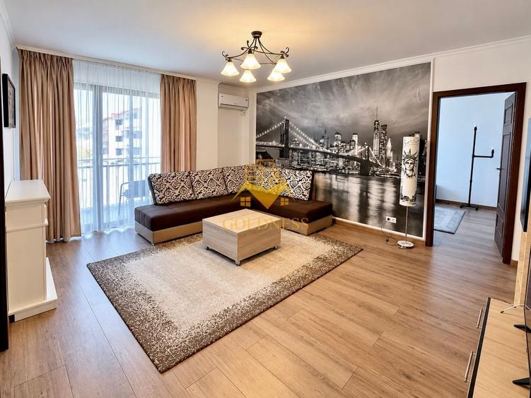 Apartament cu 2 camere semidecomandat, mobilat în Bună Ziua