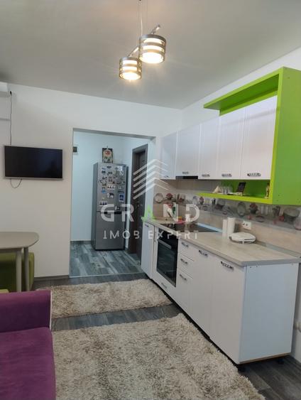 Apartament cu 2 camere semidecomandat, mobilat în Mănăștur