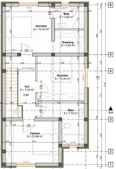 Duplex cu 4 camere cu Canalizare în Dumbrăvița