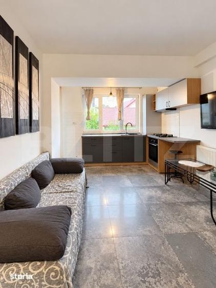 Apartament cu 2 camere semidecomandat în Central