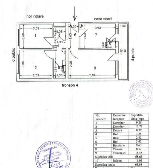 Apartament luminos pentru cabinet sau locuit - 6
