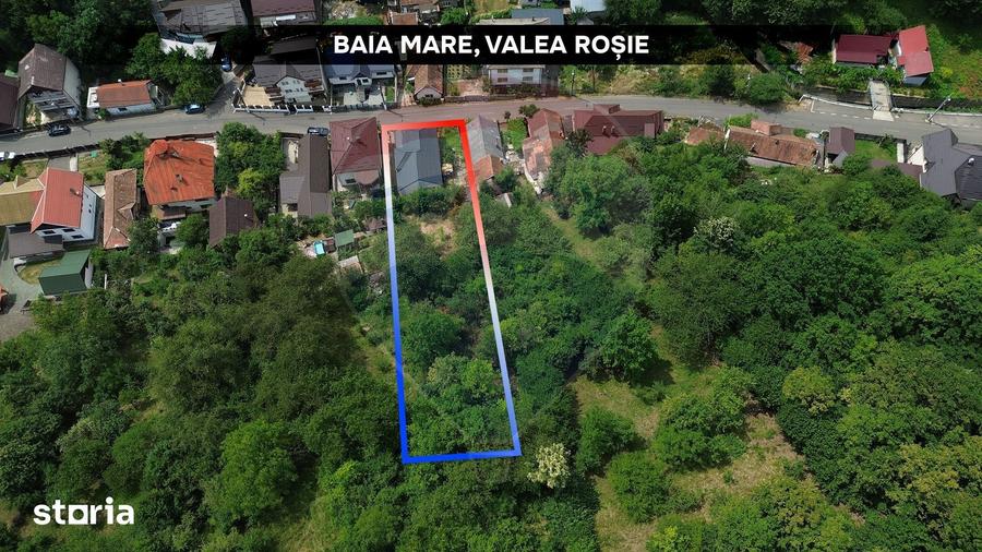 Casă cu 3 camere cu Teren 1071 Mp în Valea Roșie