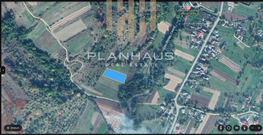 Teren agricol intravilan de 2300 mp, în Cernești