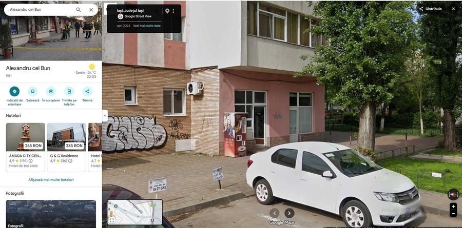 Spațiu comercial, de 49 mp, în Alexandru cel Bun