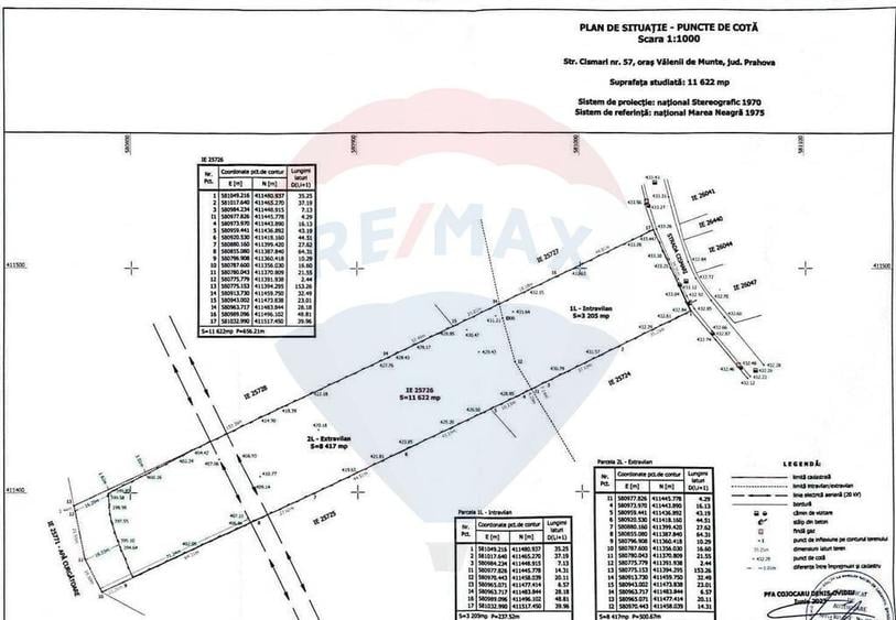 Teren de 11622 mp, în Vălenii de Munte