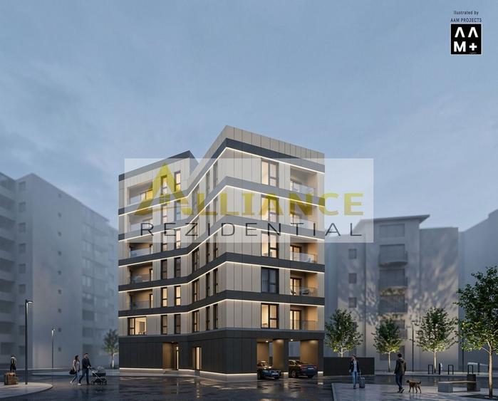 Apartament cu 2 camere semidecomandat în Tineretului