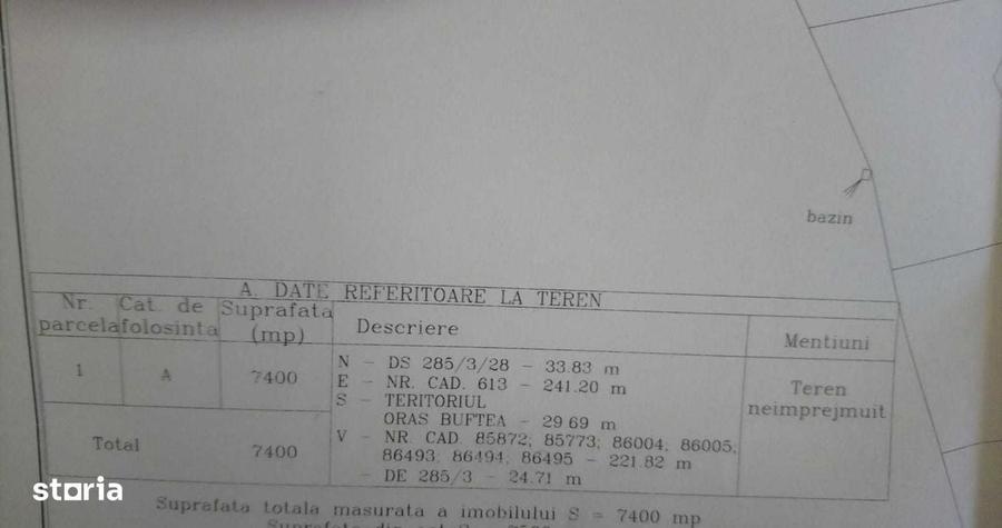 Teren Buftea in spate la PRO TV la Lac 7400mp - 8
