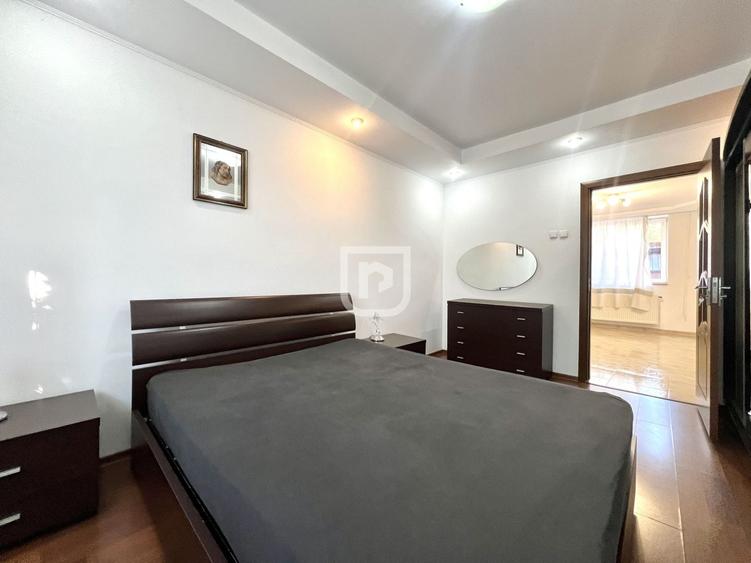 Apartament cu 2 camere semidecomandat, mobilat în Central
