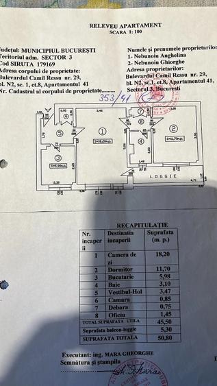 Apartament cu 2 camere semidecomandat, mobilat în Dristor