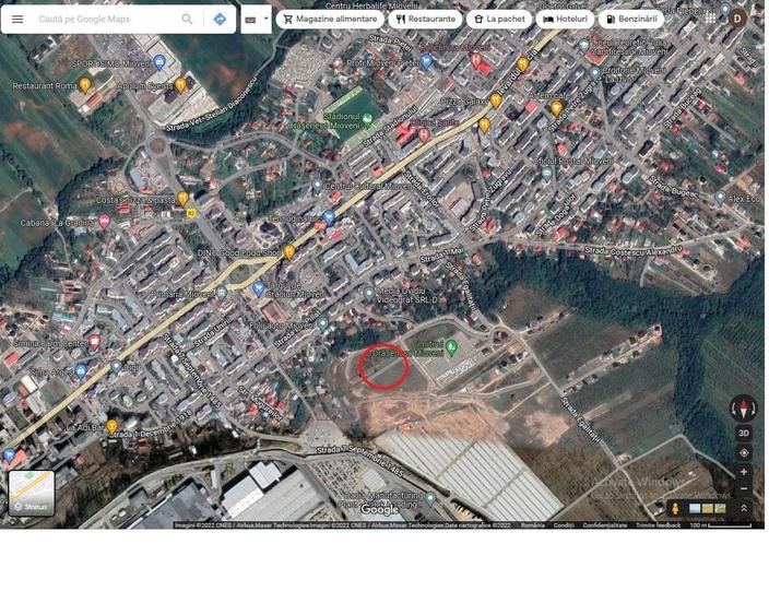 Teren de 450 mp, în Central