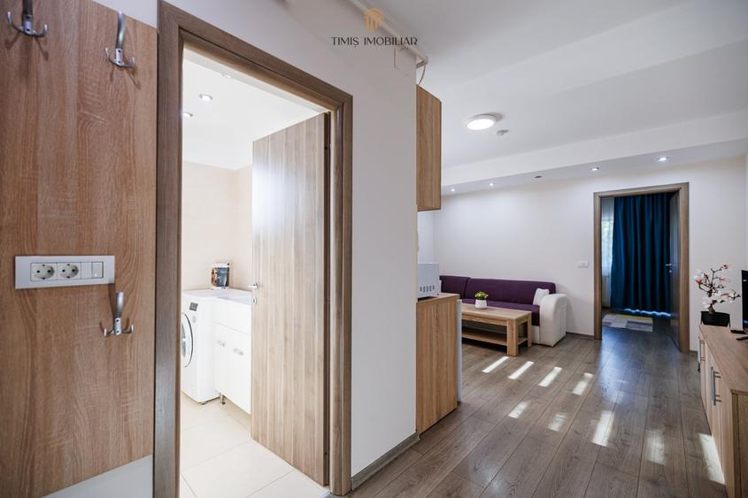 Apartament cu 2 camere semidecomandat, mobilat în Torontalului