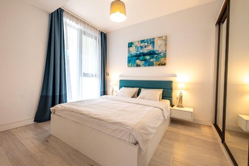 Apartament cu 2 camere semidecomandat, mobilat în Nord