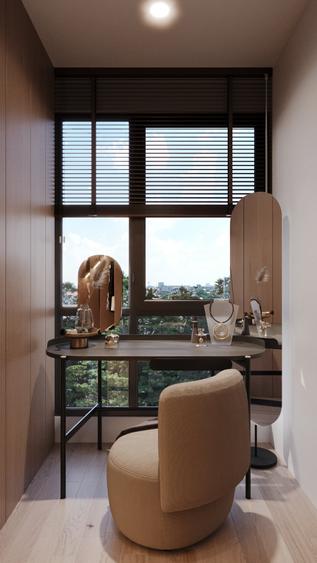 Penthouse cu 4 camere semidecomandat în Pantelimon