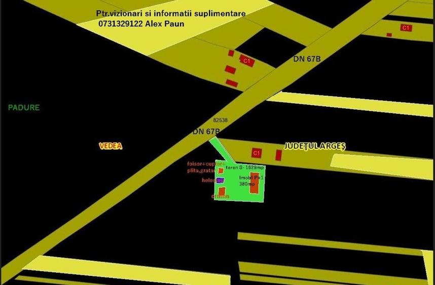 Casă individuală cu 8 camere cu Canalizare în Vârșești
