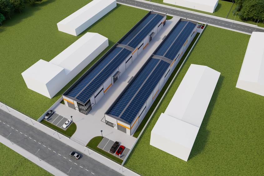 Spațiu industrial, de 520 mp, în Măgurele