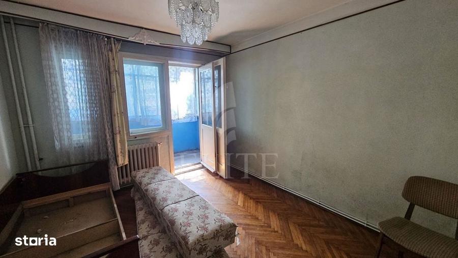 Apartament cu 3 camere semidecomandat în Grigorescu