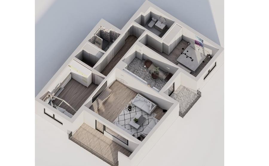 Apartament cu 3 camere decomandat în Prelungirea Ghencea