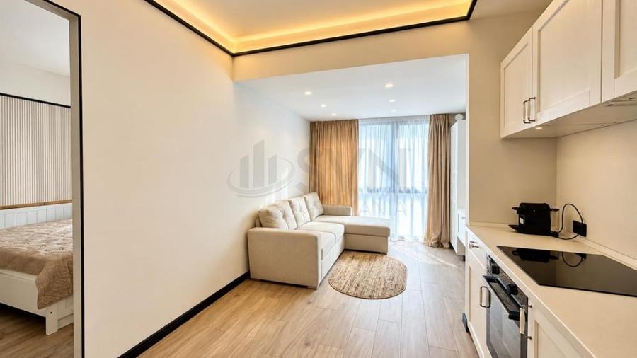 Apartament cu 2 camere semidecomandat, mobilat în Pipera — fotografia 3