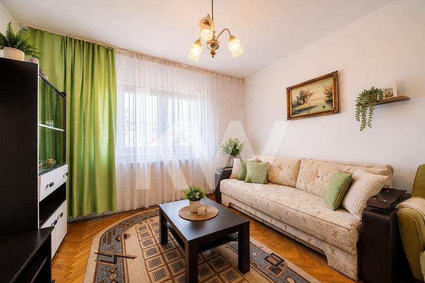 Apartament cu 3 camere decomandat, mobilat în Gemenii