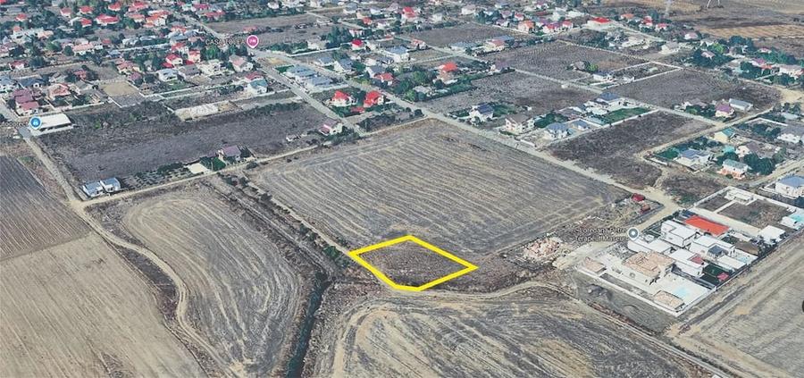 Teren de 2117 mp, în Pruni