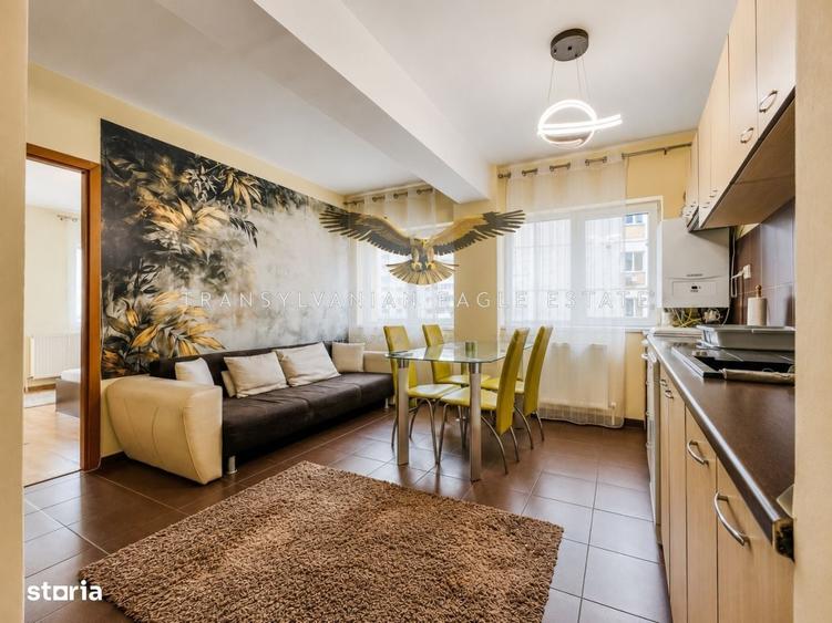 Apartament cu 3 camere semidecomandat în Semicentral