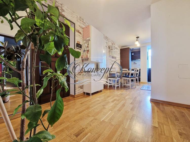 Apartament cu 2 camere decomandat, mobilat în Gruia