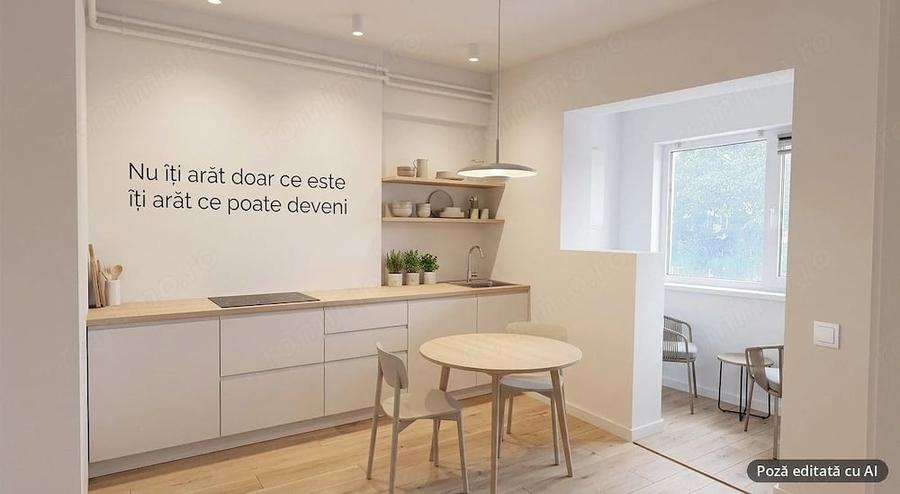 Apartament cu 2 camere decomandat în Govândari