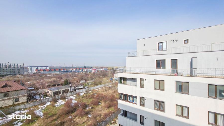 Apartament 2 camere Bragadiru Alunului, mobilat, balcon 19mp, parcare - 9