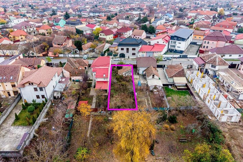 Teren Construcții intravilan de 461 mp, în Pârneava
